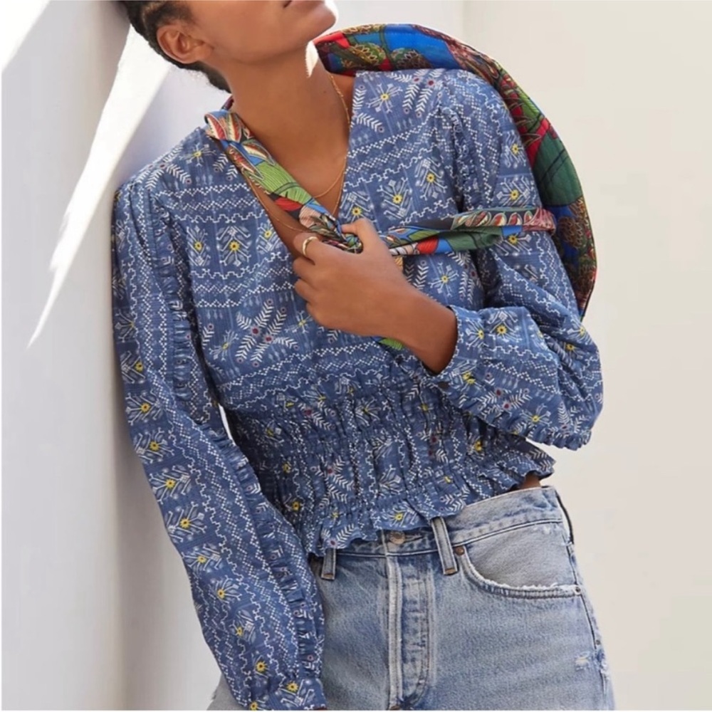 Anthropologie Forever That Girl Blouse